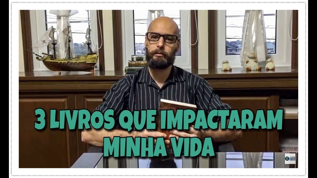 Três livros que impactaram a minha vida